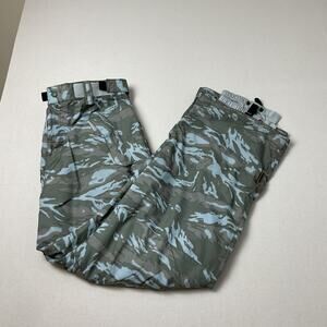 Turbine Performance Snowboarding Lined Pant Mens Large Blue Camo